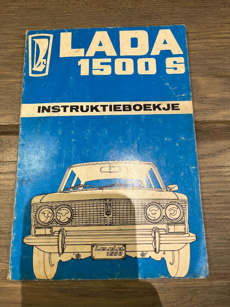 Lada 1500 S instructieboekje, Ophalen of Verzenden