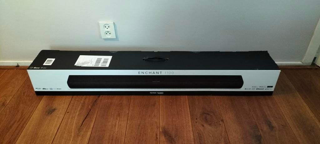 Harman Kardon Enchant 1100 Soundbar + Enchant Sub (Nieuw), Audio, Tv en Foto, Home Cinema-sets, 7.1-systeem, 70 watt of meer, Nieuw