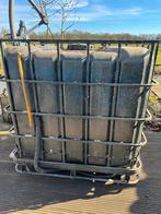 IBC Container 1000 liter, watertank, Ophalen, Kunststof, Gebruikt, Met kraantje