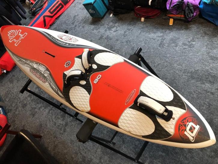 Starboard PURE ACID 80L, Watersport en Boten, Windsurfen, Gebruikt, Plank, Minder dan 250 cm, Met vin(nen), Ophalen of Verzenden