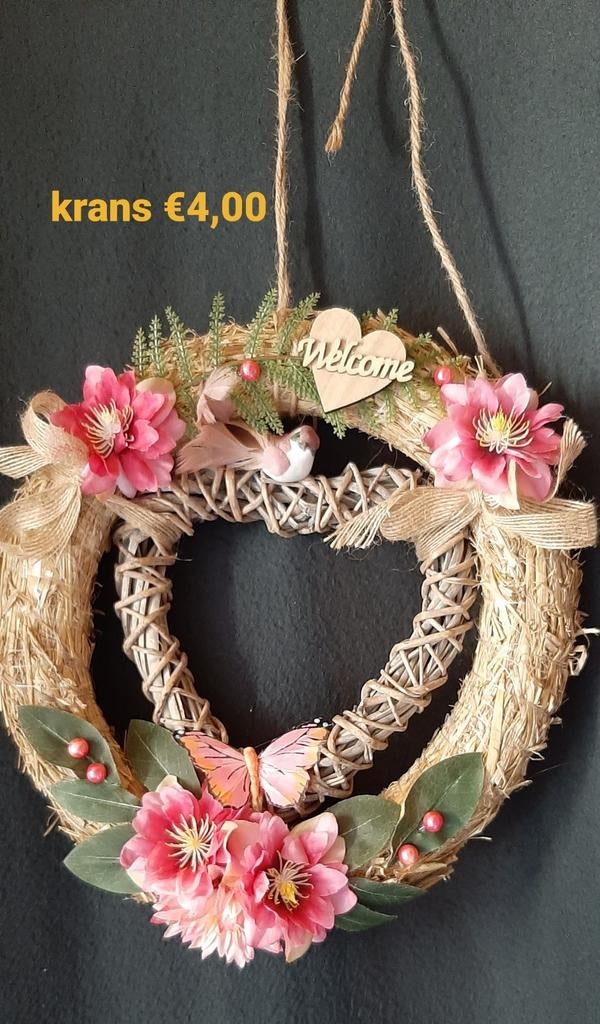 Krans, Huis en Inrichting, Woonaccessoires | Kransen, Ophalen of Verzenden