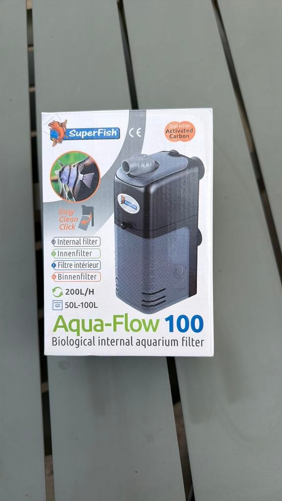 Aquarium pomp aqua flow, Dieren en Toebehoren, Ophalen, Pomp, Zo goed als nieuw, Filter