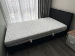 boxspring met matras en donsdeken, Ophalen, Tweepersoons, Zo goed als nieuw, 120 cm