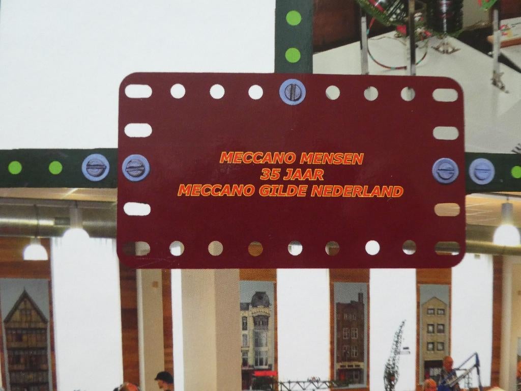 Meccano Gilde Nederland 35 jaar   (LK), Antiek en Kunst, Antiek | Speelgoed, Ophalen of Verzenden