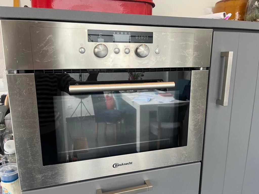 Gratis: bauknegt combi-magnetron, half defect, Gebruikt, Oven met grill, Inbouw, Magnetronfunctie