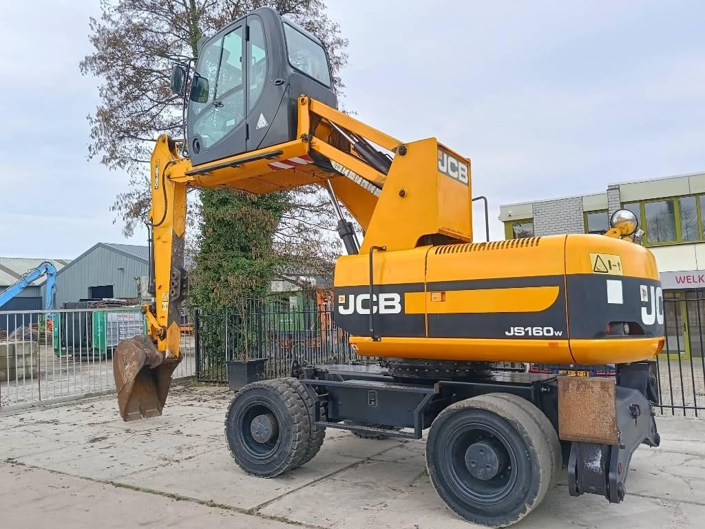 JCB JS 160 W overslag waste handler umslag bagger (bj 2011), Kraan