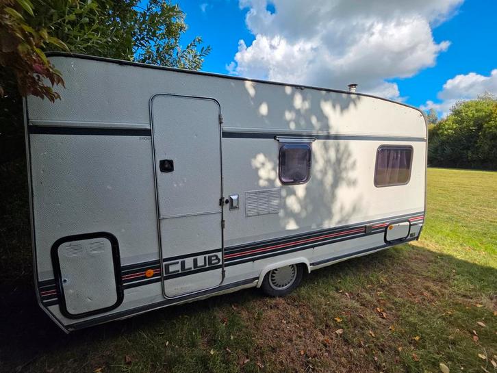 Bürstner Club caravan – opknapper met veel potentie, Caravans en Kamperen, Caravans, Particulier, Ophalen