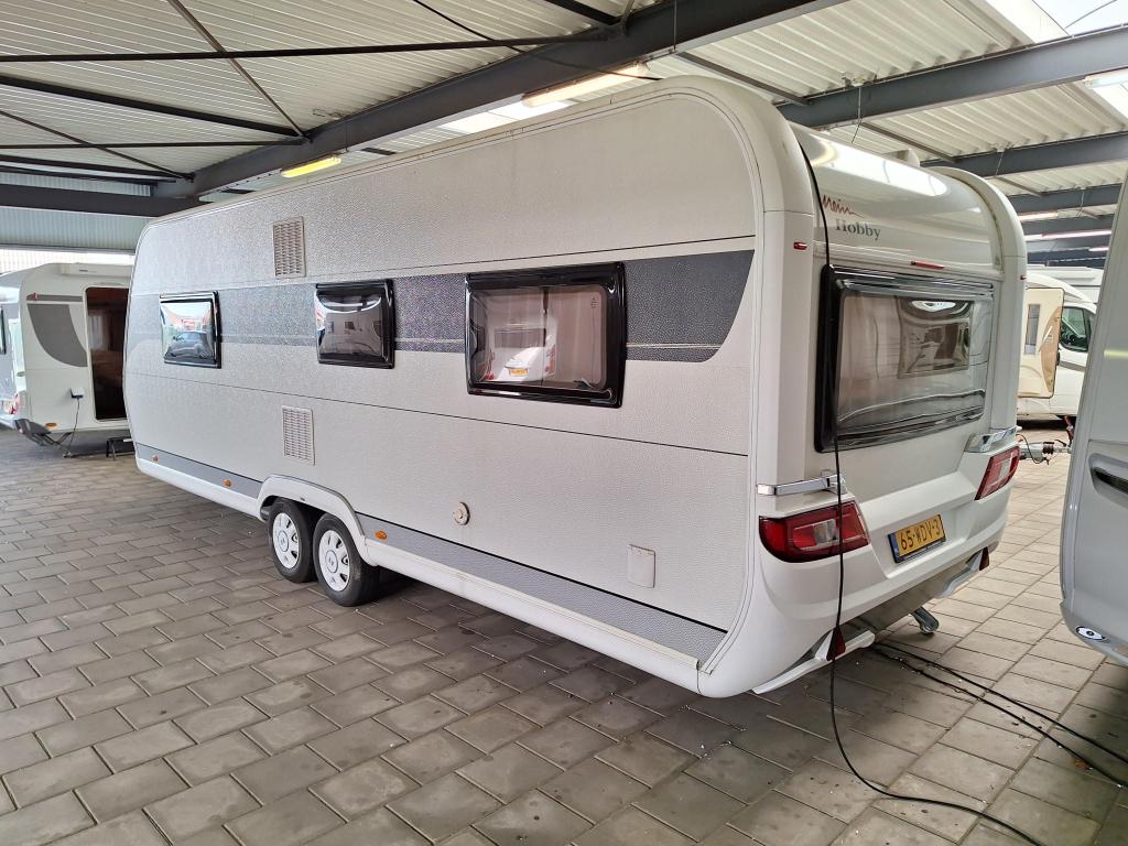 Hobby Prestige 650 UFF AIRCO EN CASSETTE LUIFEL, Caravans en Kamperen, Caravans, Rondzit, Hobby, Bedrijf, Tot en met 4