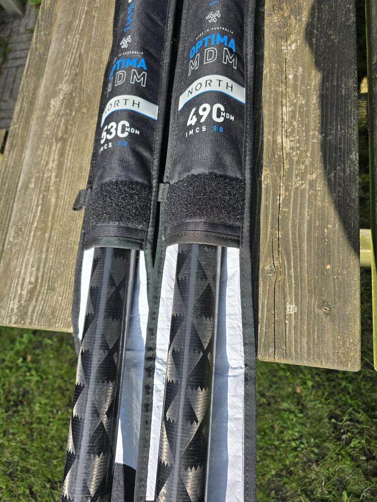 North sails Optima (slake) mdm masten  en verlengers 2025, Ophalen, 250 tot 300 cm, Met draagtas, 7 m² of meer