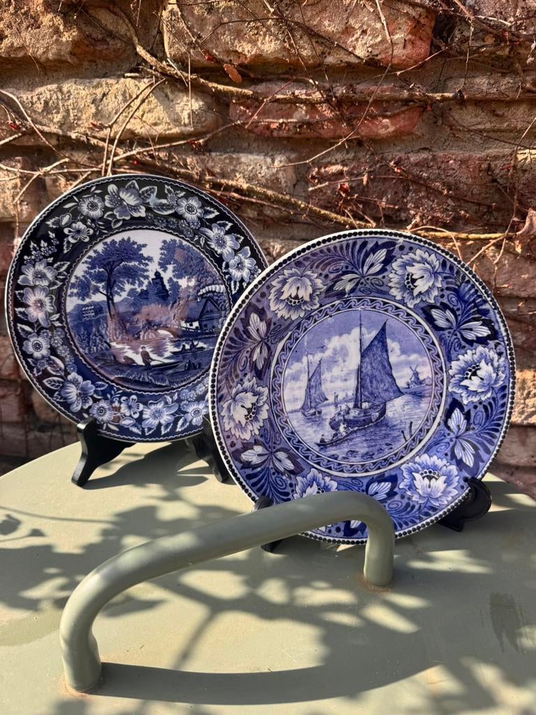 Wandborden oud Maestricht, Ophalen of Verzenden