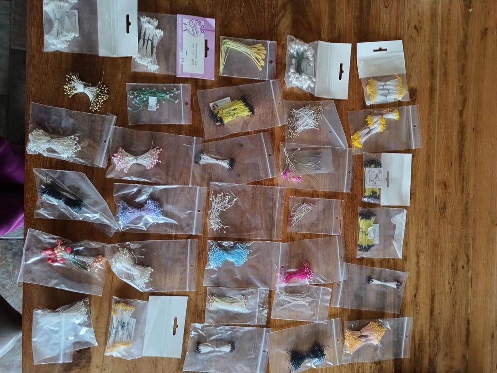 Diverse   meeldraden vele kleuren, Ophalen of Verzenden