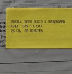 Maxell 35-180 UD Metal Reel professionele recording tapes, Ophalen of Verzenden, X, Onderdeel, X