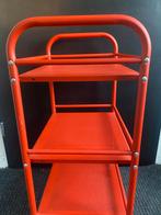 Metalen Trolley met 3 Niveaus, Ophalen, Gebruikt, Metaal, Eén