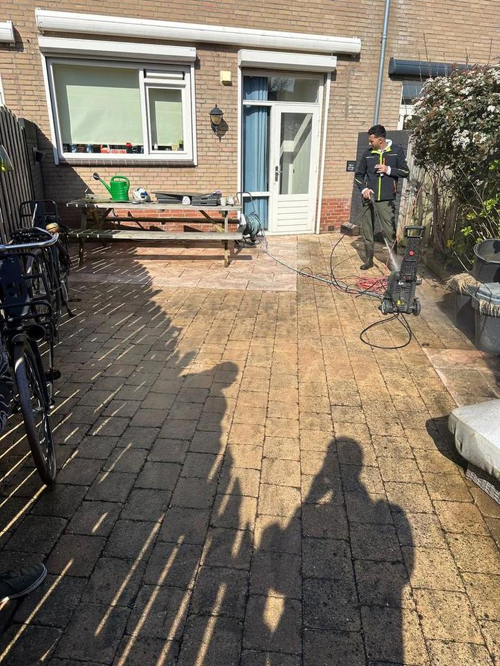 Hogedrukreiniger voor terras en tuin, Tuin en Terras, Hogedrukreinigers, Gebruikt, Elektrisch, Ophalen of Verzenden