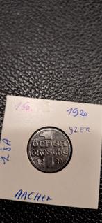 Duits notgeld 1 grochen 1920 Aachen ijzer, Ophalen of Verzenden, Duitsland