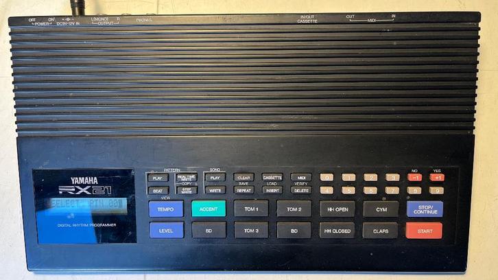 Yamaha RX21 drummodule (Vintage), Muziek en Instrumenten, Drumcomputers, Gebruikt, Yamaha, Ophalen of Verzenden