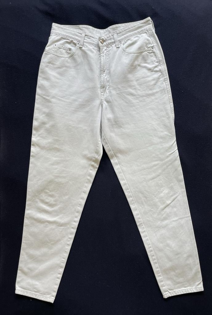 Z.g.a.n! Damesbroek Merk MAC Body 036 Jeans 44-32, Wit, MAC, Ophalen of Verzenden, Zo goed als nieuw