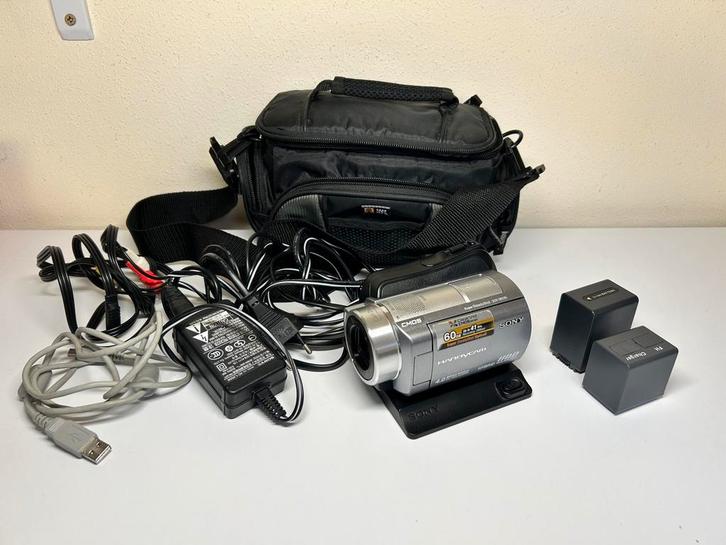 Sony Handycam DCR-SR220 Camcorder - Nightshot, Audio, Tv en Foto, Videocamera's Digitaal, Zo goed als nieuw, Camera, Harde schijf