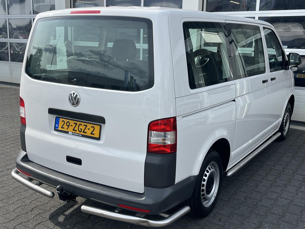 Volkswagen Transporter Kombi 2.0 TDI DSG Automaat L1H1 BTW e, Euro 5, Stof, Gebruikt, Zwart