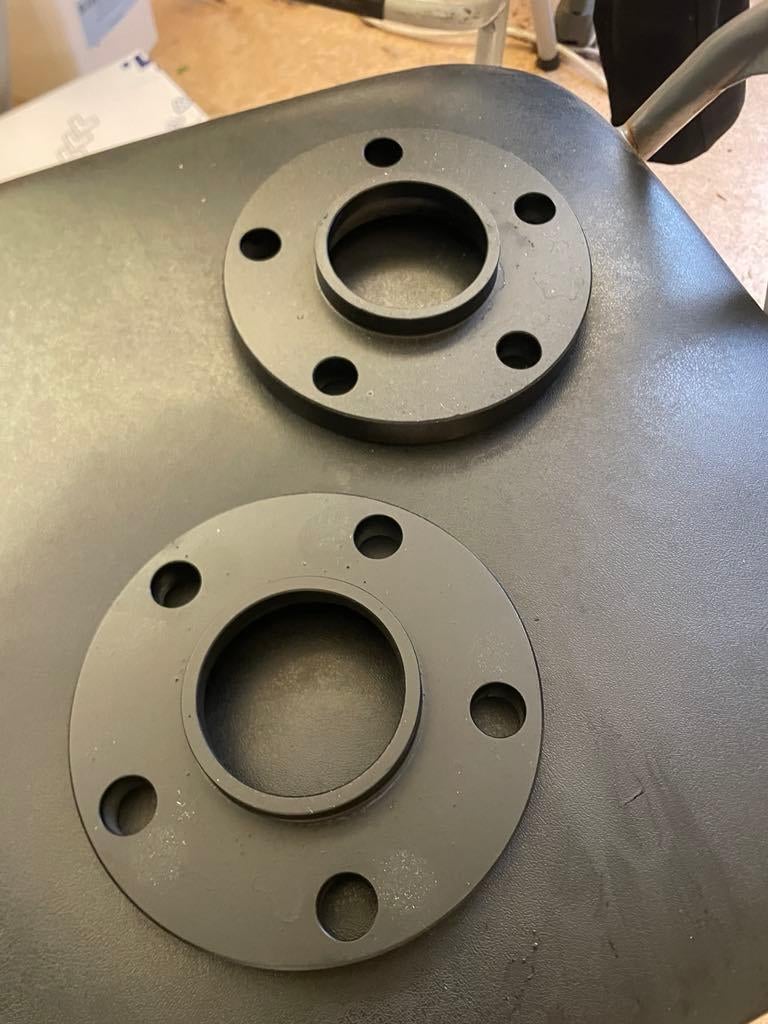 volvo xc70 aluminum spacers 1.5cm, Ophalen of Verzenden, Zo goed als nieuw