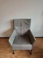 Montis Charly fauteuil grijs, Ophalen, Gebruikt, Leer, 50 tot 75 cm