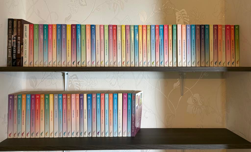 Complete serie Agatha Christie boeken (75+ stuks), Boeken, Ophalen of Verzenden, Gelezen