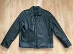 Chazz leren jas - Maat 50, Ophalen of Verzenden, Zo goed als nieuw, Maat 48/50 (M), Zwart