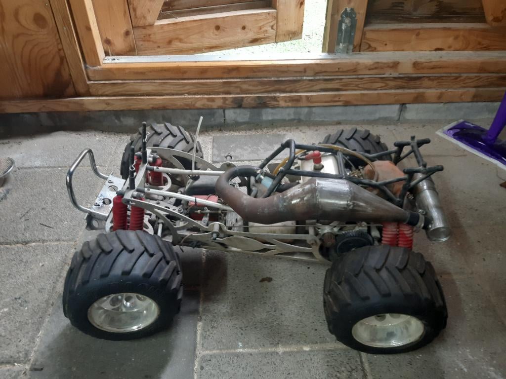 Fg offroad 1/5, Hobby en Vrije tijd, Ophalen, Benzine, Gebruikt, Auto offroad