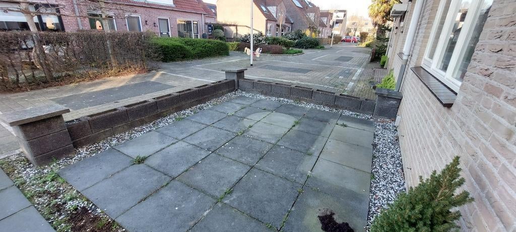 Betonnen terrastegels en stapelblokken, Tuin en Terras, Tegels en Klinkers, Gebruikt, Ophalen of Verzenden, Minder dan 5 m², Beton
