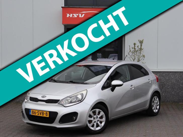 Kia Rio 1.2 CVVT Plus Pack airco 4-deurs org NL, Auto's, Kia, Bedrijf, Te koop, Rio, ABS, Airbags, Airconditioning, Alarm, Boordcomputer