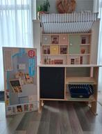 Houten winkeltje, Kinderen en Baby's, Speelgoed | Houten speelgoed, Ophalen, Gebruikt, Meubelstuk of Keukentje