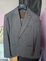 Driedelig pak heren maat 50, Kleding | Heren, Maat 48/50 (M), Zo goed als nieuw, Grijs, Van Gils
