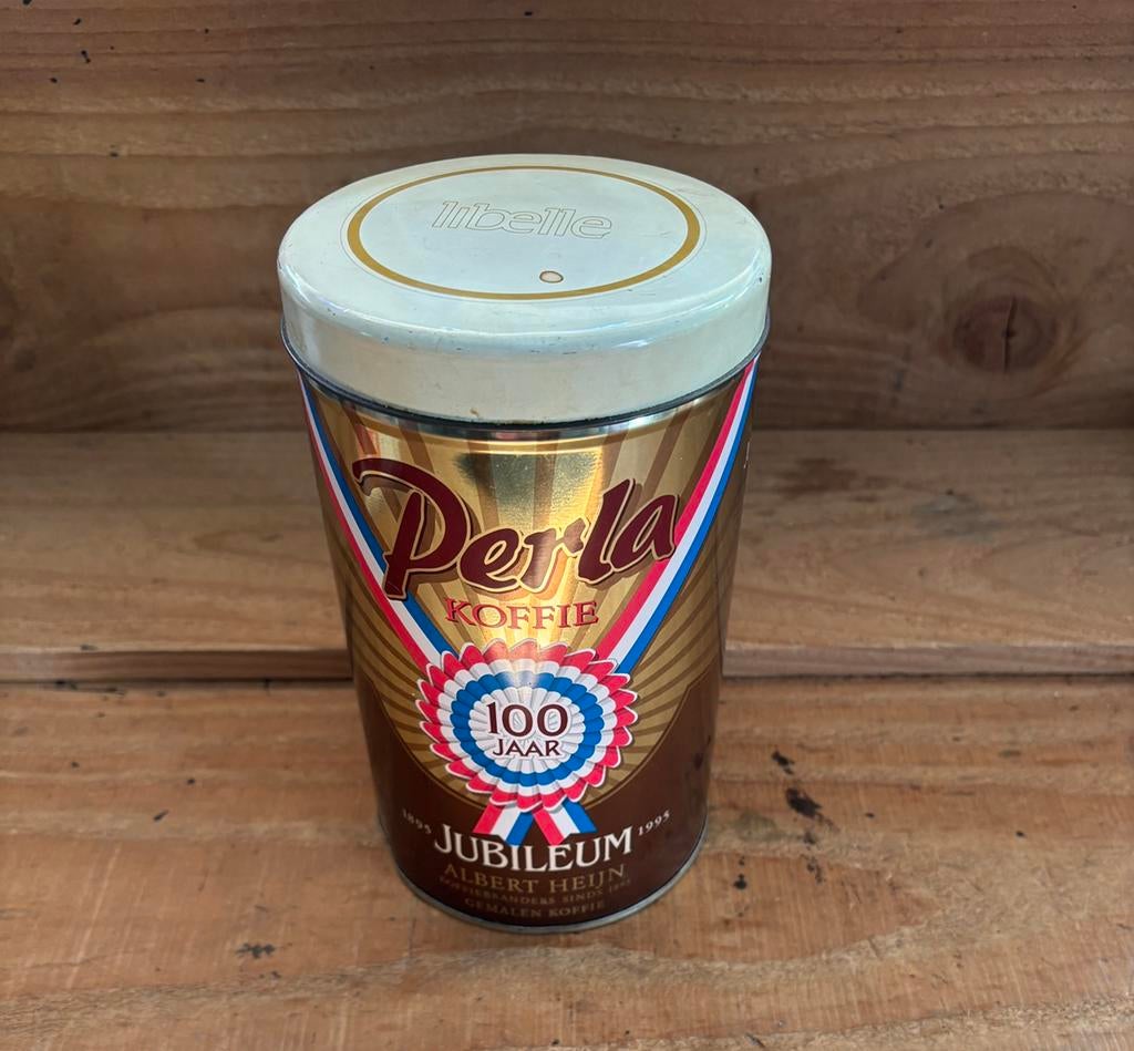 Perla koffie blik, Ophalen of Verzenden, Zo goed als nieuw, Koffie