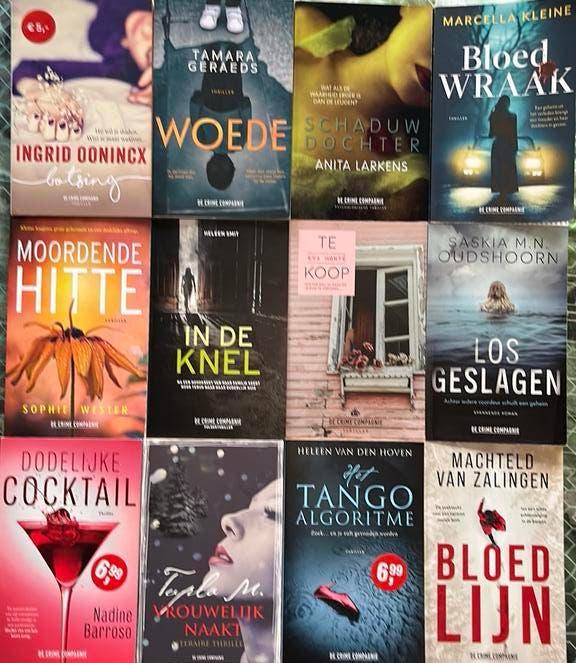 Diverse Thrillers - De Crime Compagnie Collectie, Ophalen of Verzenden, Zo goed als nieuw, Nederland