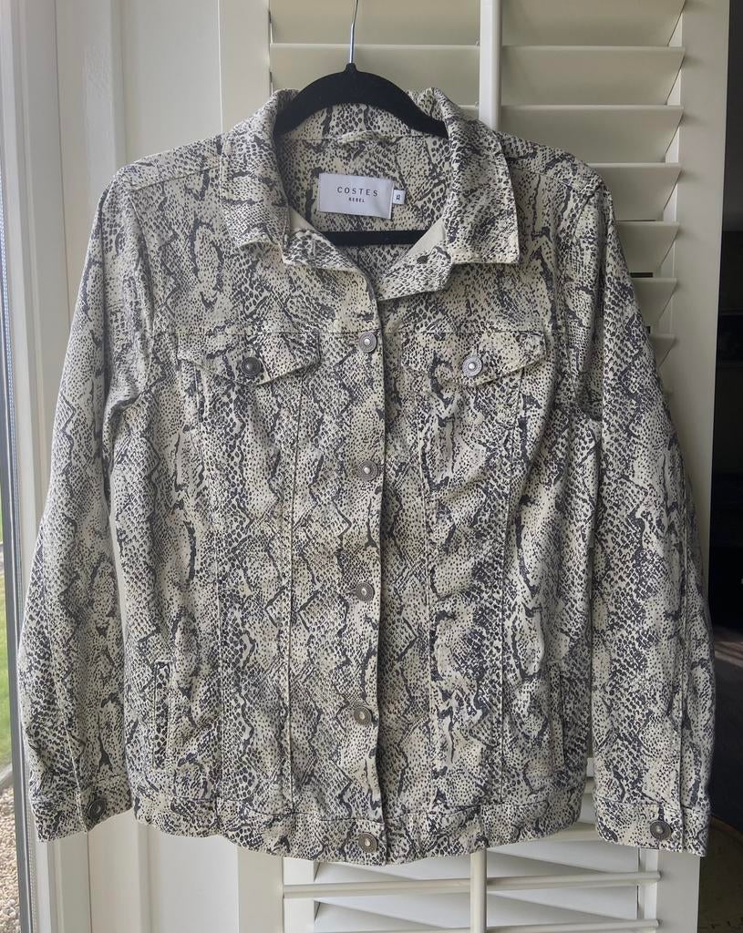Costes spijkerjas maat XS, Kleding | Dames, Ophalen of Verzenden, Zo goed als nieuw, Maat 34 (XS) of kleiner, Beige