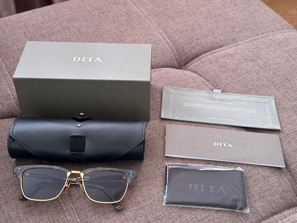 Dita Statesman Six Gold/Grey, Overige merken, Zonnebril, Nieuw, Ophalen of Verzenden