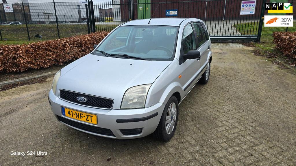 Ford Fusion 1.4-16V AIRCO GEREVISEERDE AUTOMAAT+NWE DISTRIBU, Auto's, Ford, 15 km/l, Metallic lak, Origineel Nederlands, Bedrijf