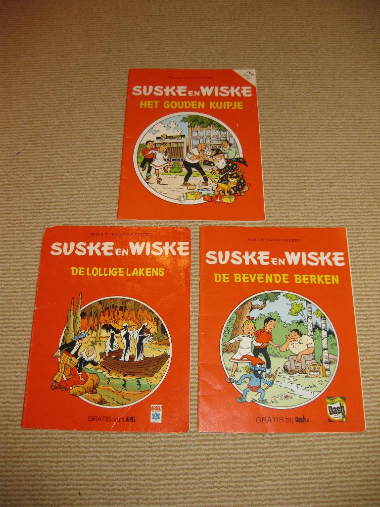 Suske & Wiske stripboeken (Speciale Uitgave), Gelezen, W. Vandersteen, Ophalen of Verzenden, Meerdere stripboeken