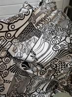 lap stof zwart wit groot, Hobby en Vrije tijd, Stoffen en Lappen, Ophalen of Verzenden