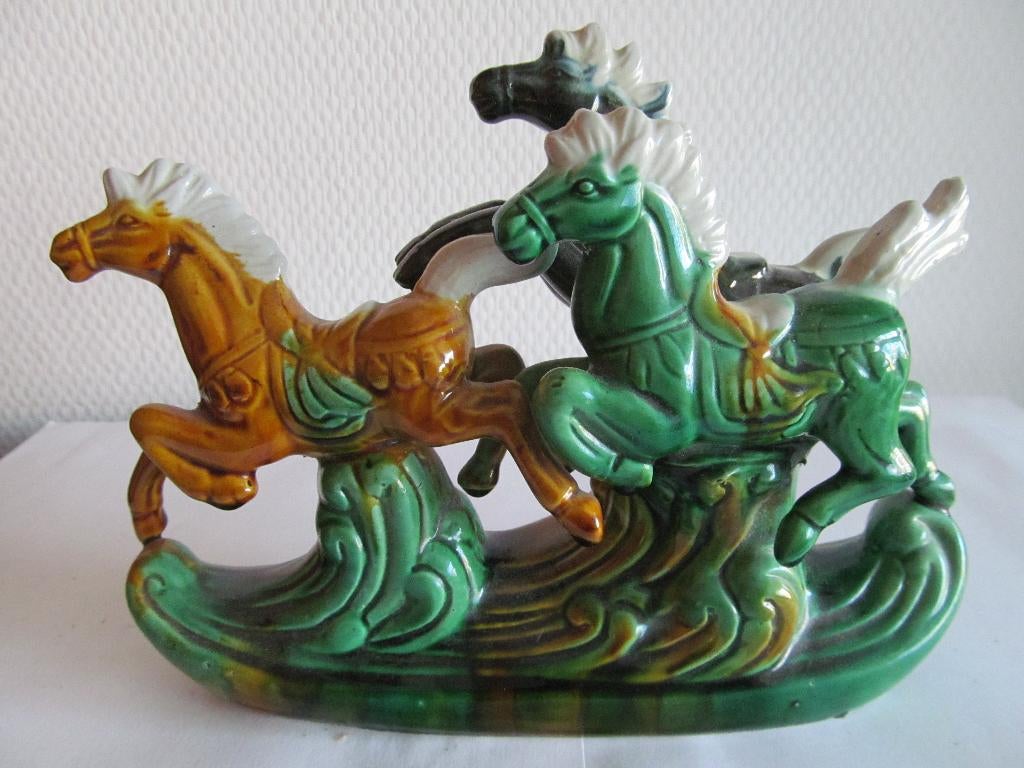 Beeld chinese  tang paarden, Ophalen, Zo goed als nieuw