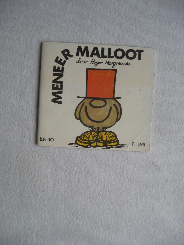Roger Hargreaves dl 9 - Meneer Malloot (1972), Verzamelen, Ophalen of Verzenden, Overige figuren, Gebruikt, Boek of Spel