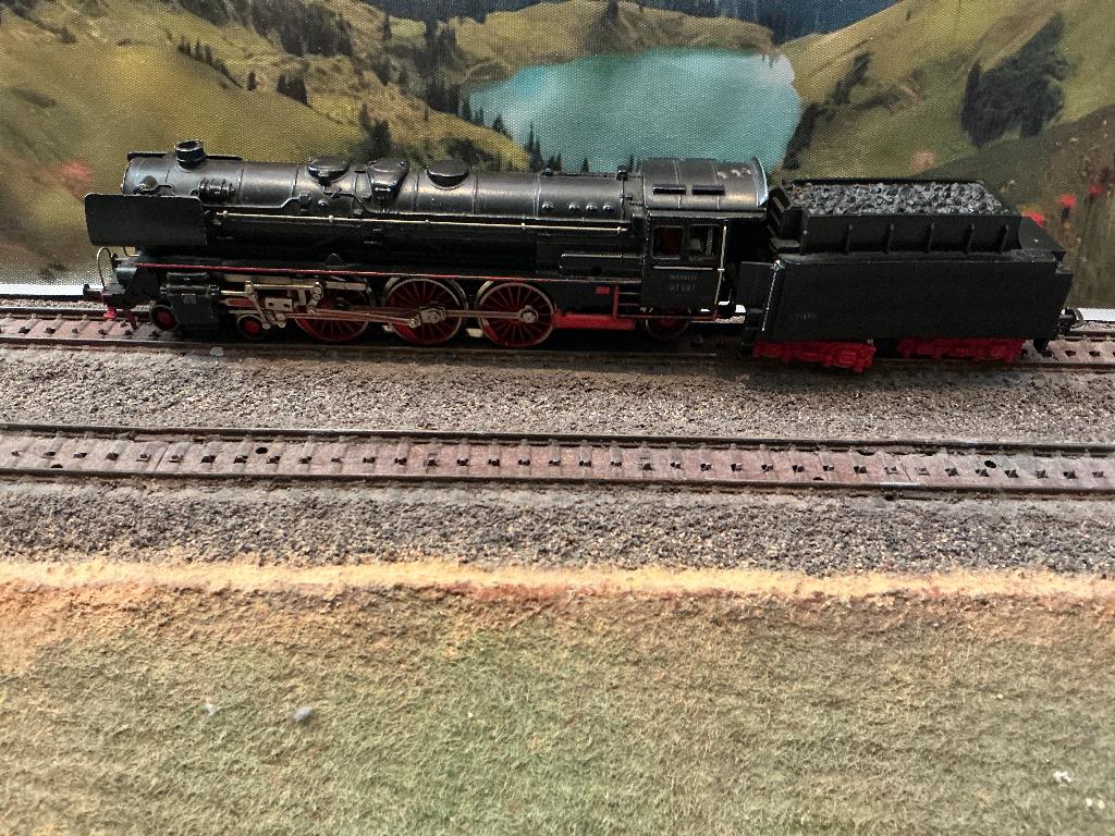 Marklin F800 stoomlocomotief, Wisselstroom, Locomotief, Nieuw, Ophalen of Verzenden