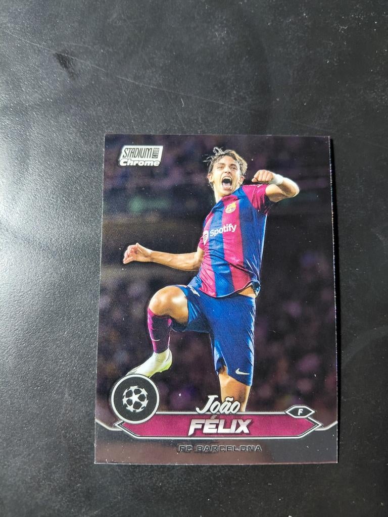 Joao felix (fc barcelona) topps chrome, Ophalen of Verzenden, Nieuw, Buitenlandse clubs, Spelerskaart