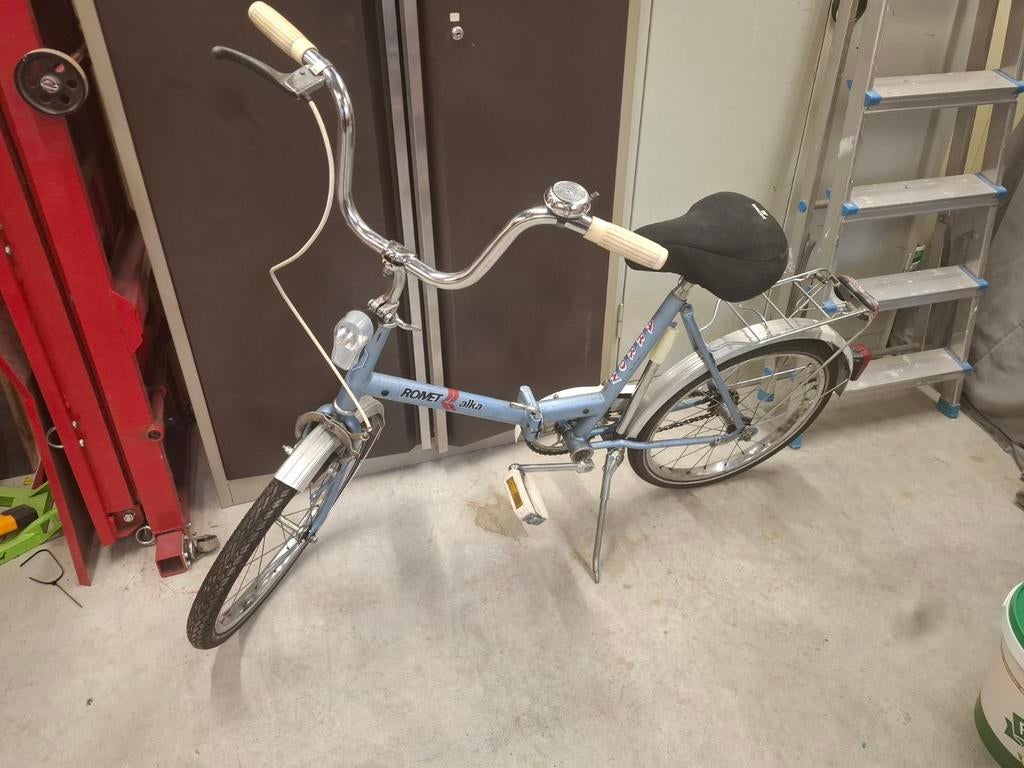 Romet Alka vouwfiets - Handige en compacte fiets, Fietsen en Brommers, Fietsen | Vouwfietsen, 20 inch of meer, Gebruikt, Totaal opvouwbaar