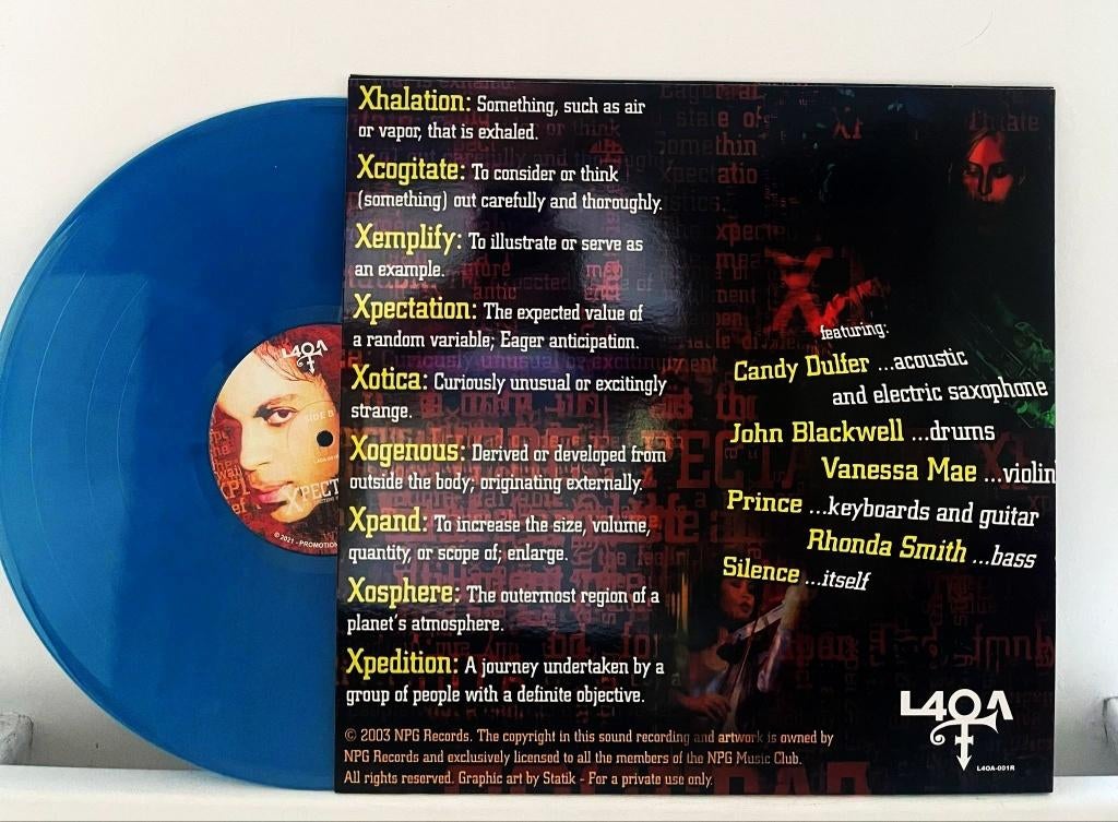 Prince - Xpectation (Blue Vinyl) LP RARE!, Verzenden, 2000 - 2009, Nieuw in verpakking, 12 inch