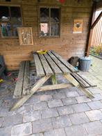 Picknickbank 6p, Ophalen, Rechthoekig, Hout
