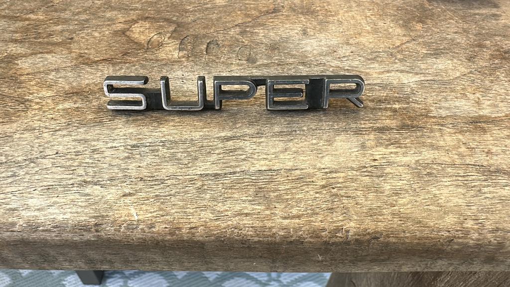 Embleem super  denk opel, Auto diversen, Ophalen of Verzenden