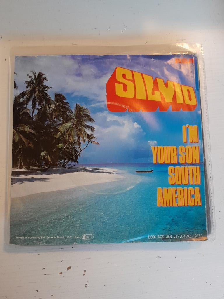 Silvo 7 inch i,m your son south america, Ophalen of Verzenden, Zo goed als nieuw, Pop
