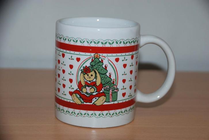 Kerst mok.              Met beer en kerstboom., Diversen, Kerst, Nieuw, Ophalen of Verzenden