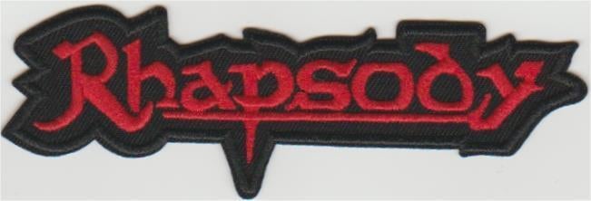 Rhapsody stoffen opstrijk patch embleem #2, Ophalen of Verzenden, Nieuw, Kleding